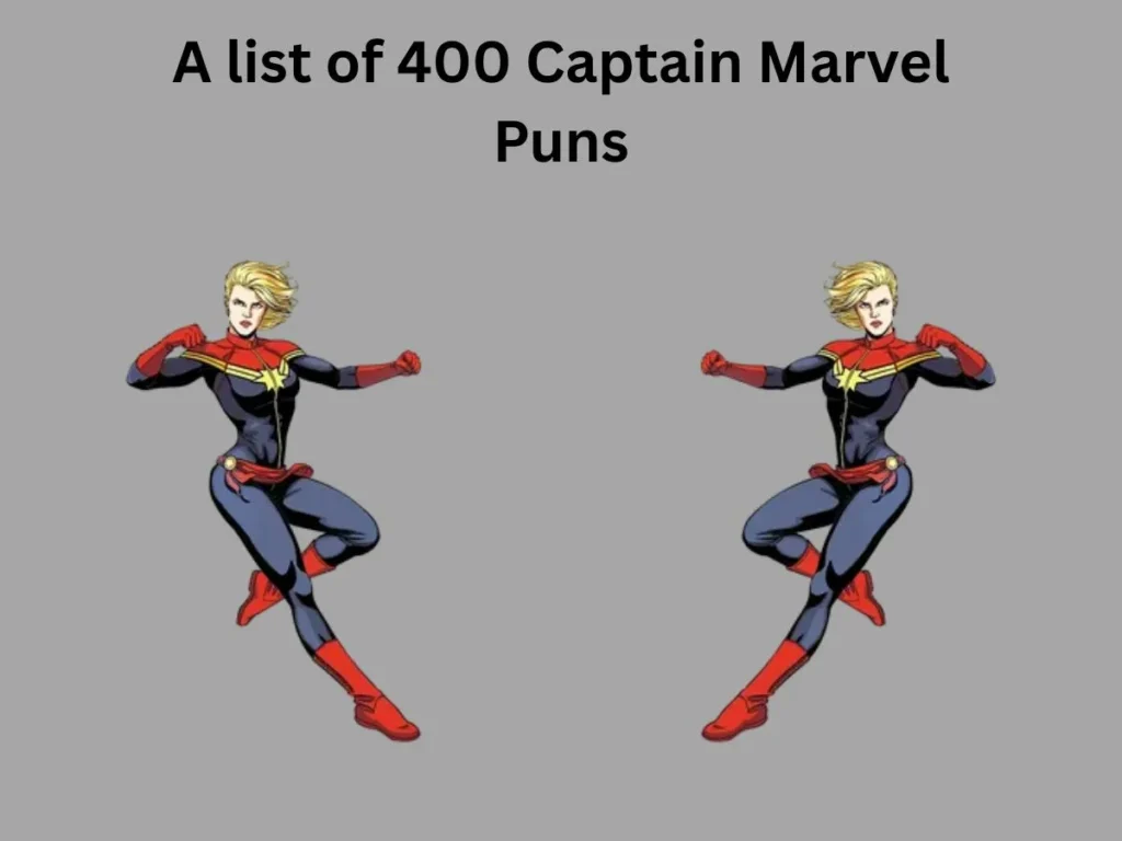 Captain Marvel Puns