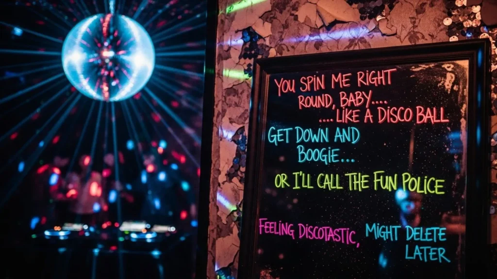 Disco Puns Dirty