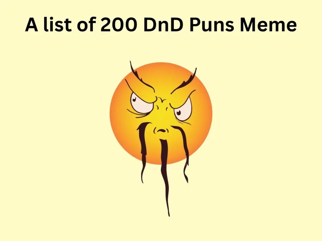 DnD Puns Meme
