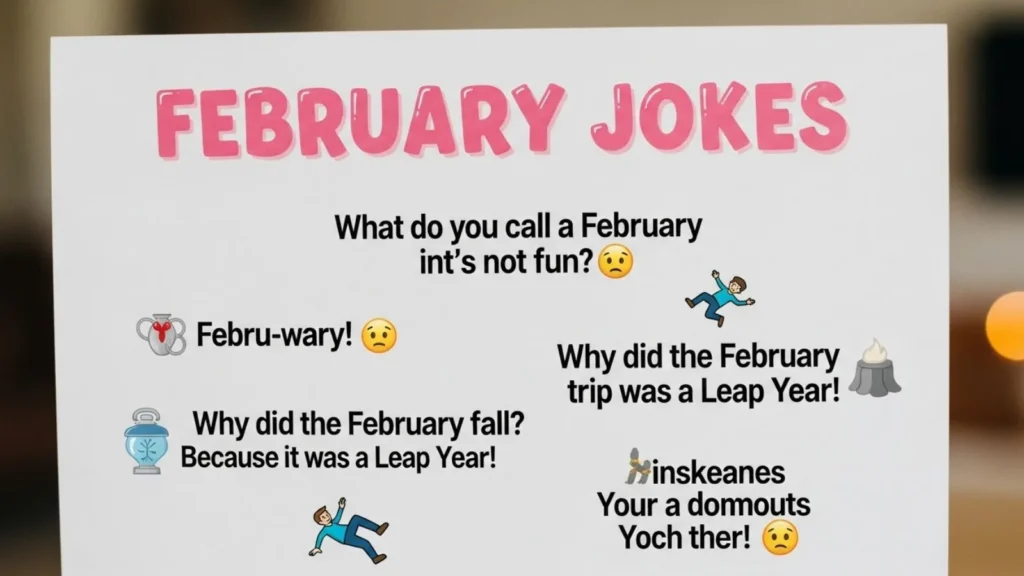 February Jokes Latest