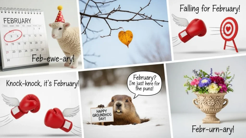 February Puns One Liners