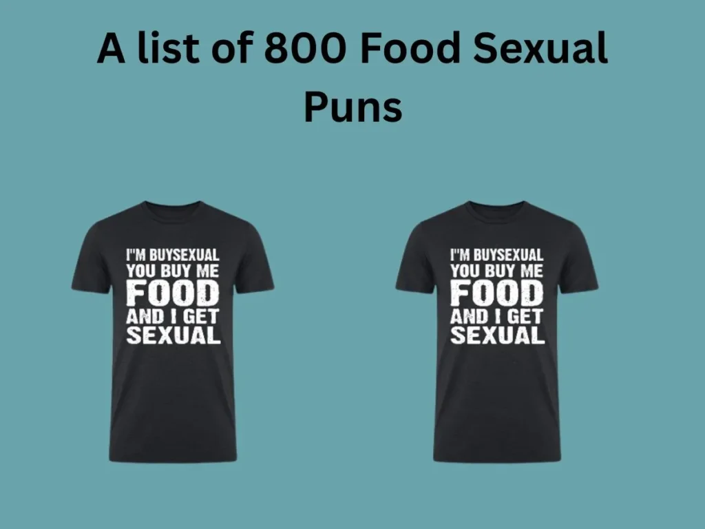 Food Sexual Puns