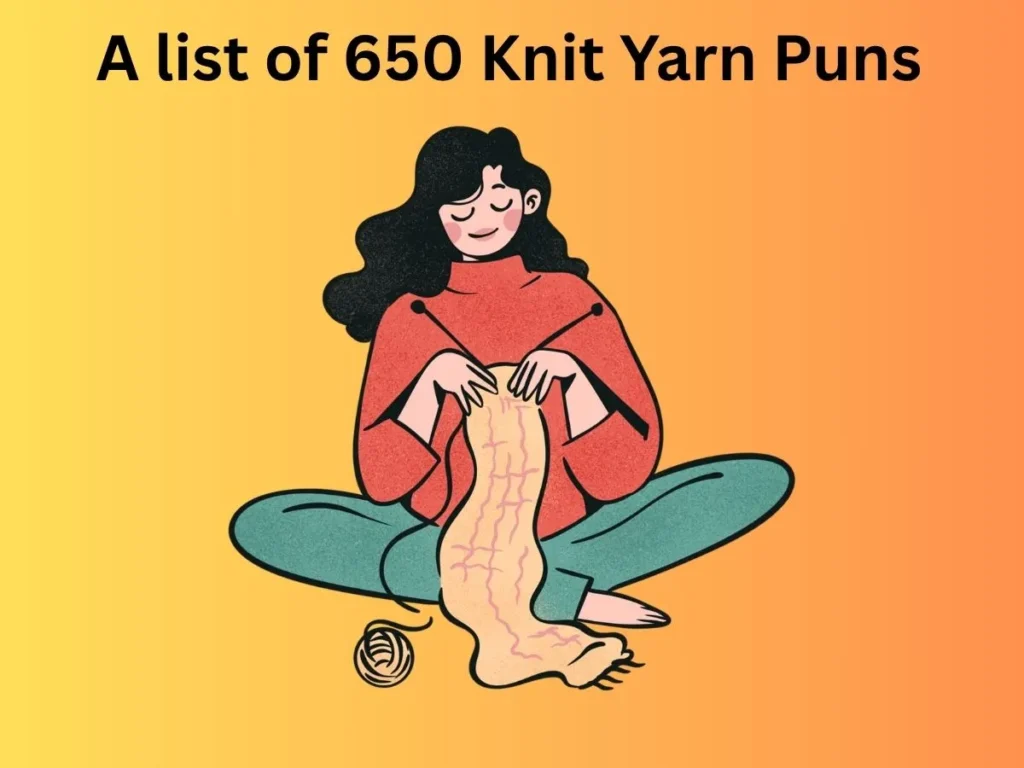 Knit Yarn Puns