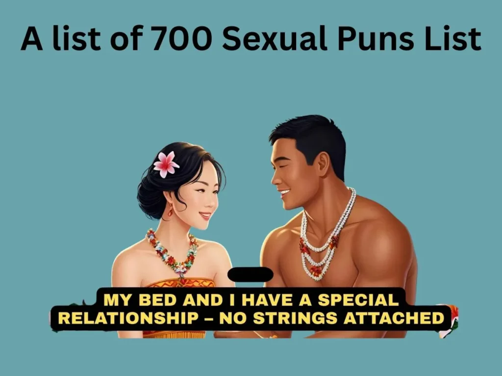 Sexual Puns List