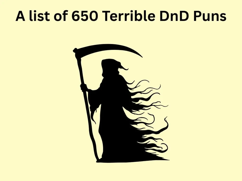 Terrible DnD Puns