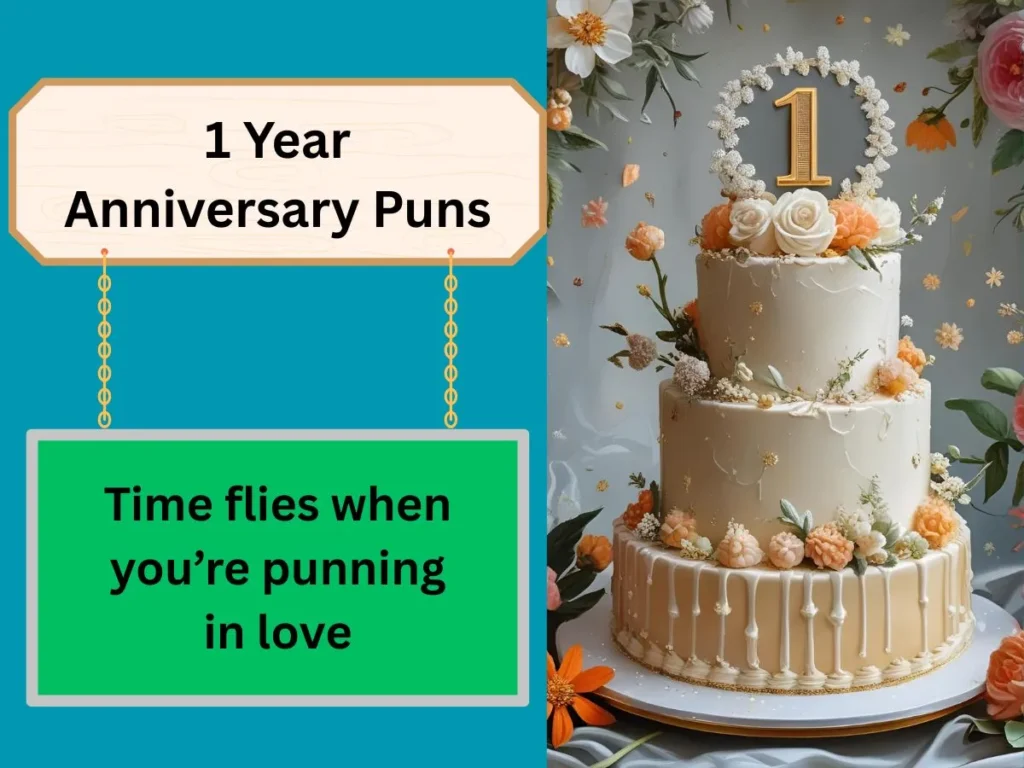 1 Year Anniversary Puns