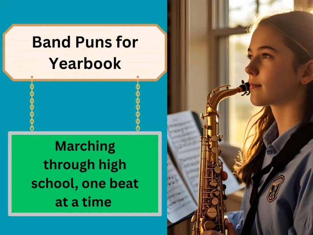 Band Puns for Yearbook