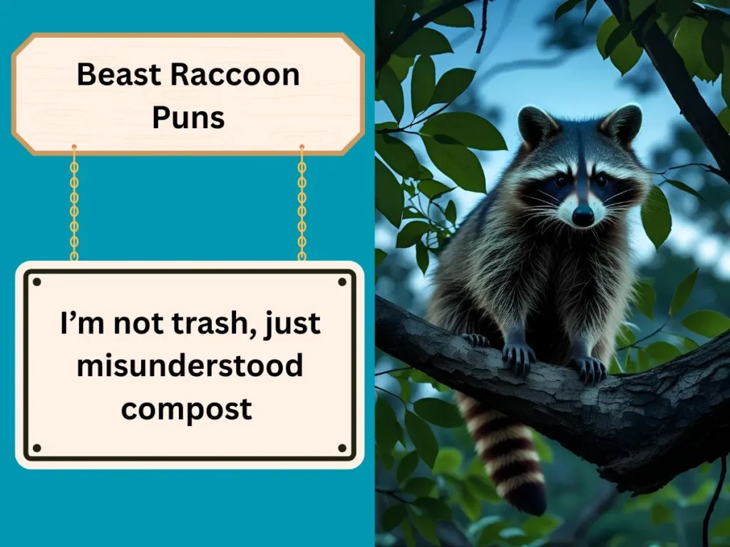 Beast Raccoon Puns