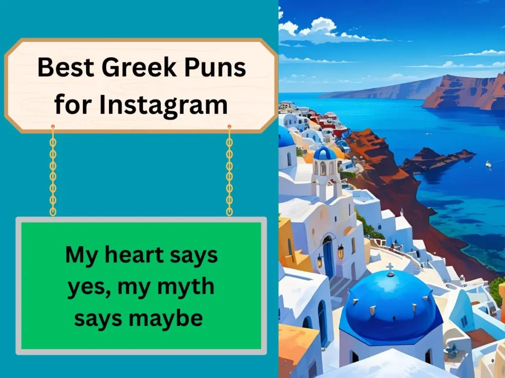 Best Greek Puns for Instagram