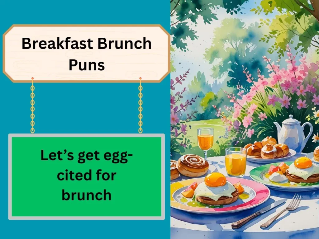 Breakfast Brunch Puns