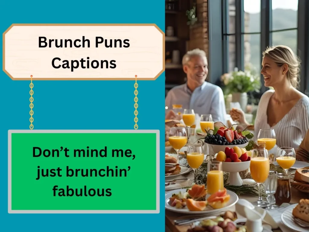 Brunch Puns Captions