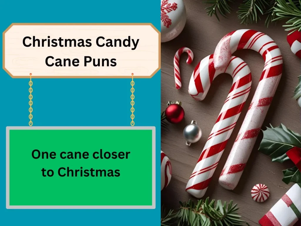 Christmas Candy Cane Puns