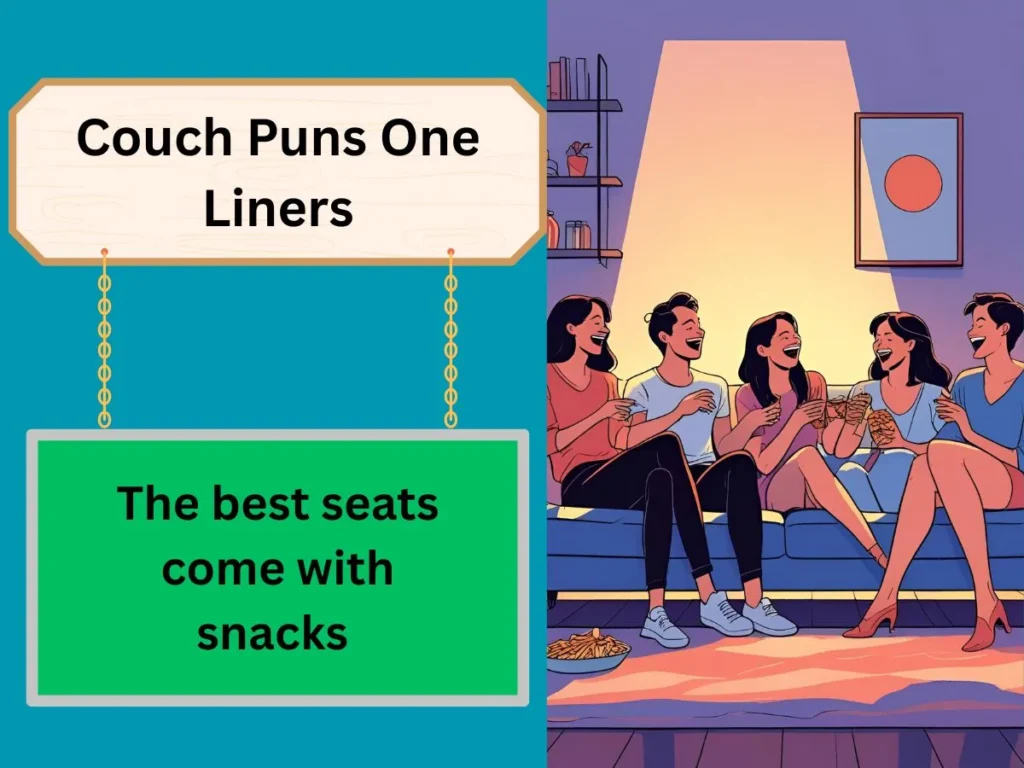 Couch Puns One Liners