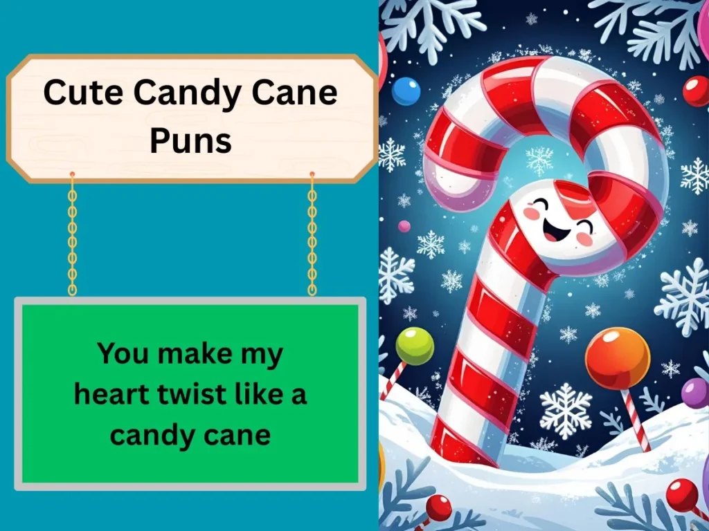 Cute Candy Cane Puns