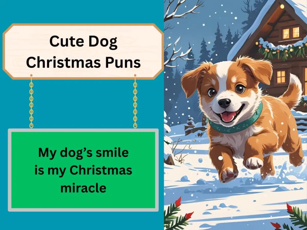 Cute Dog Christmas Puns
