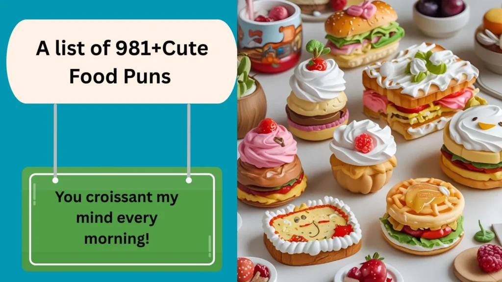 Cute Food Puns