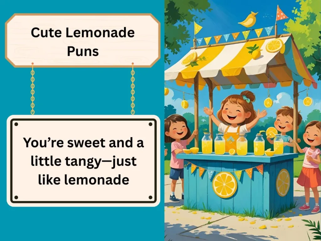 Cute Lemonade Puns