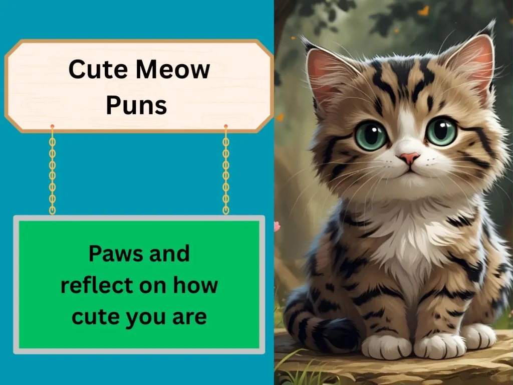 Cute Meow Puns