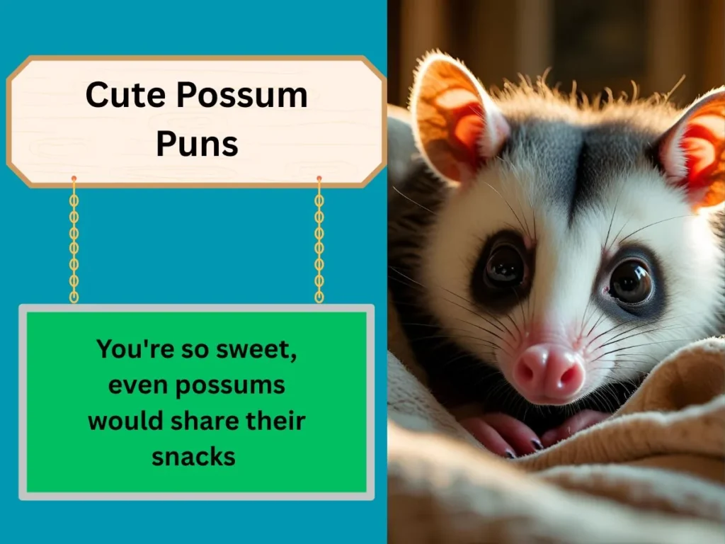 Cute Possum Puns