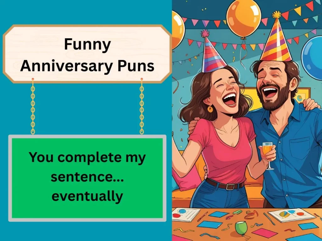 Funny Anniversary Puns