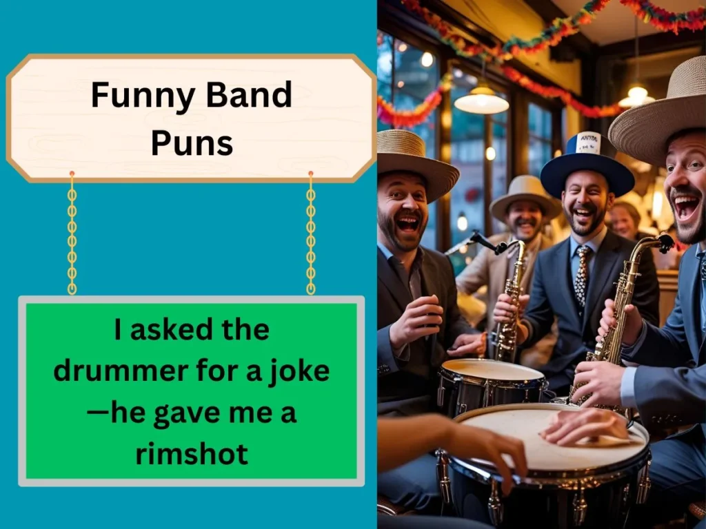 Funny Band Puns