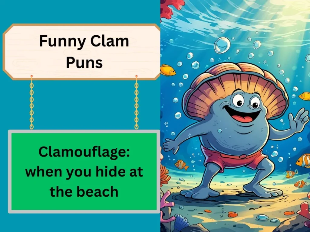 Funny Clam Puns