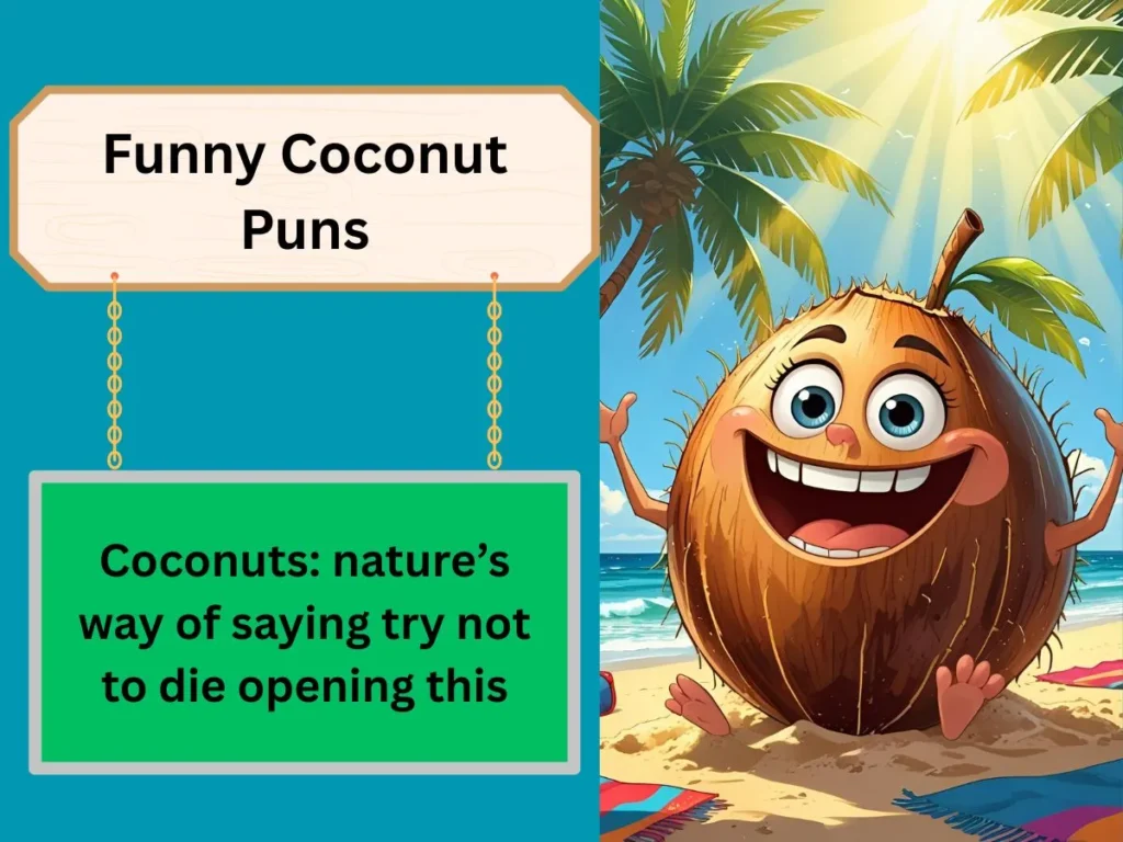 Funny Coconut Puns