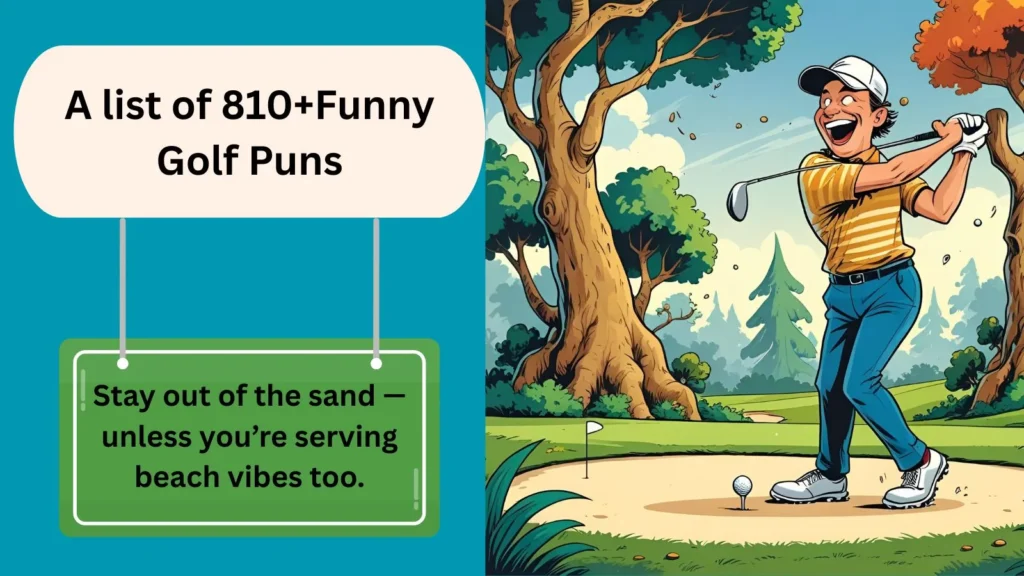 Funny Golf Puns