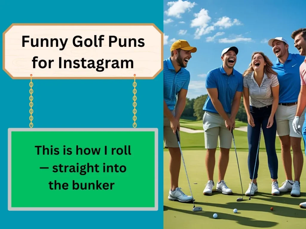 Funny Golf Puns for Instagram
