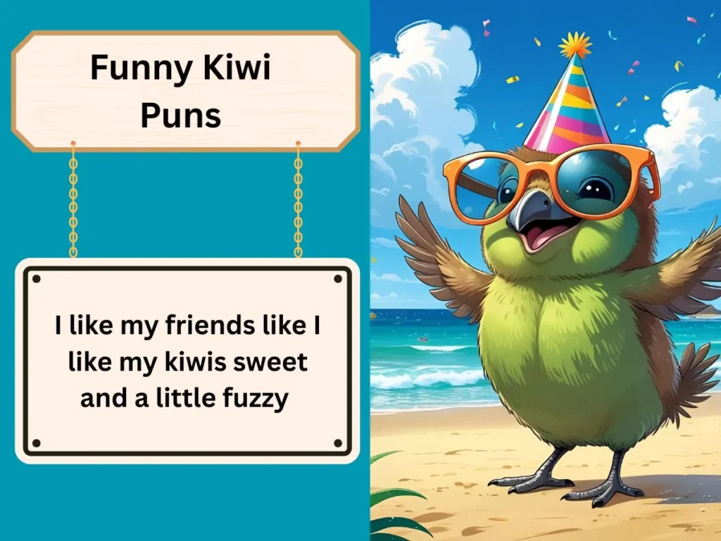 Funny Kiwi Puns