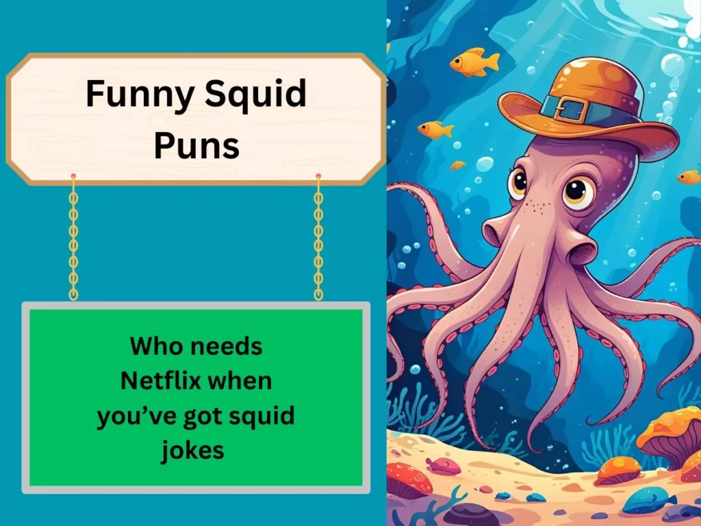 Funny Squid Puns