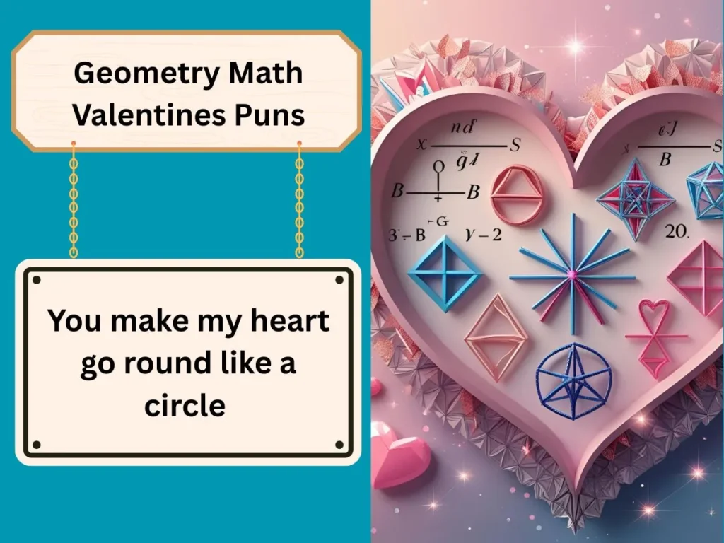 Geometry Math Valentines Puns