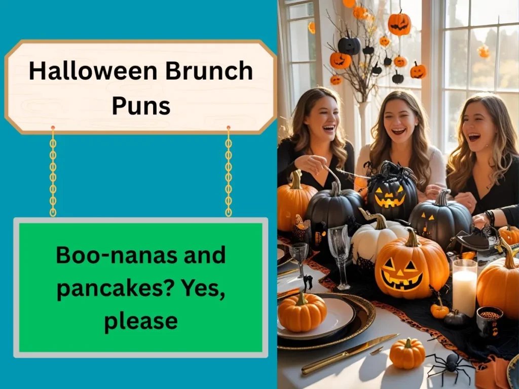 Halloween Brunch Puns