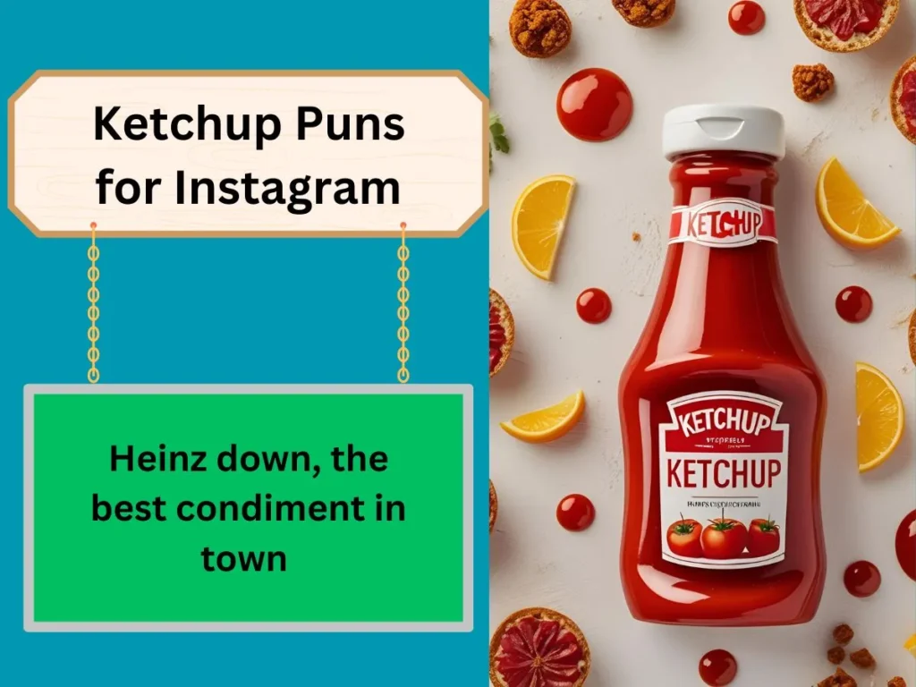 Ketchup Puns for Instagram