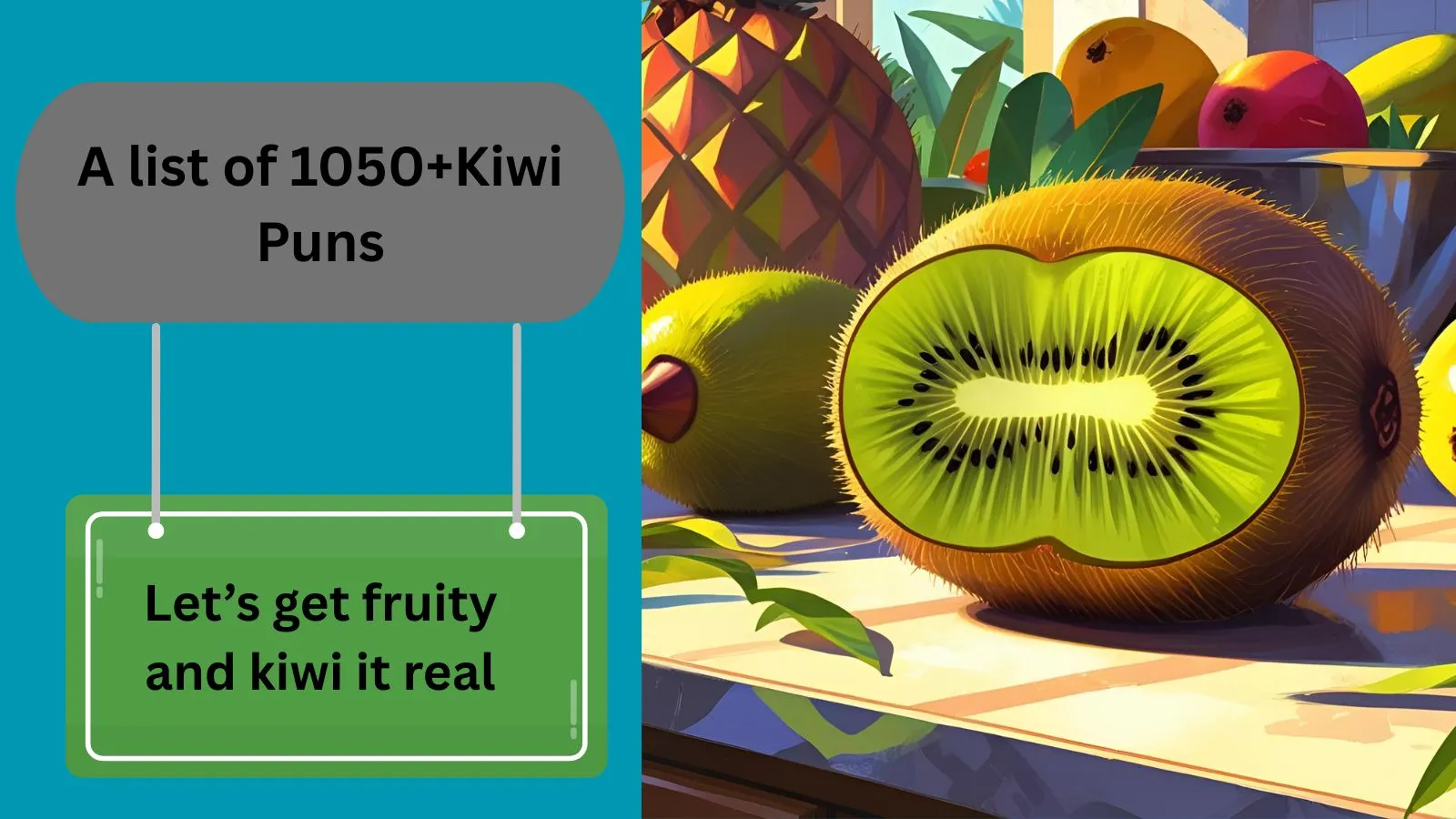 You are currently viewing 1050+Kiwi Puns That Are Zest Friends Forever