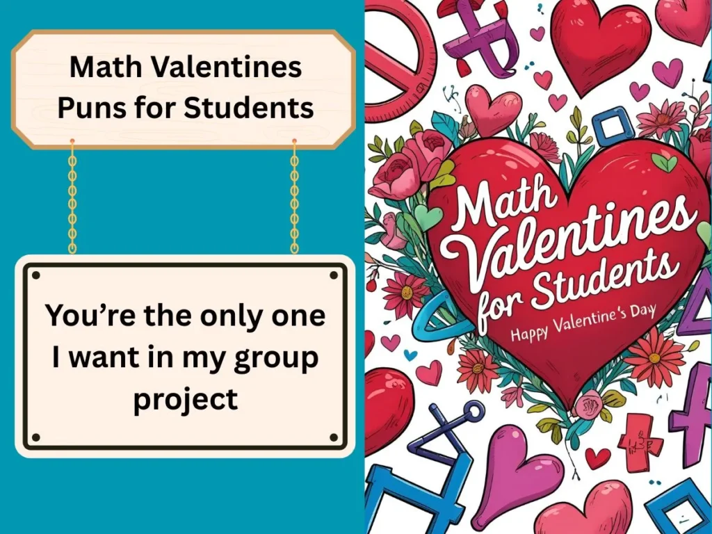 Math Valentines Puns for Students