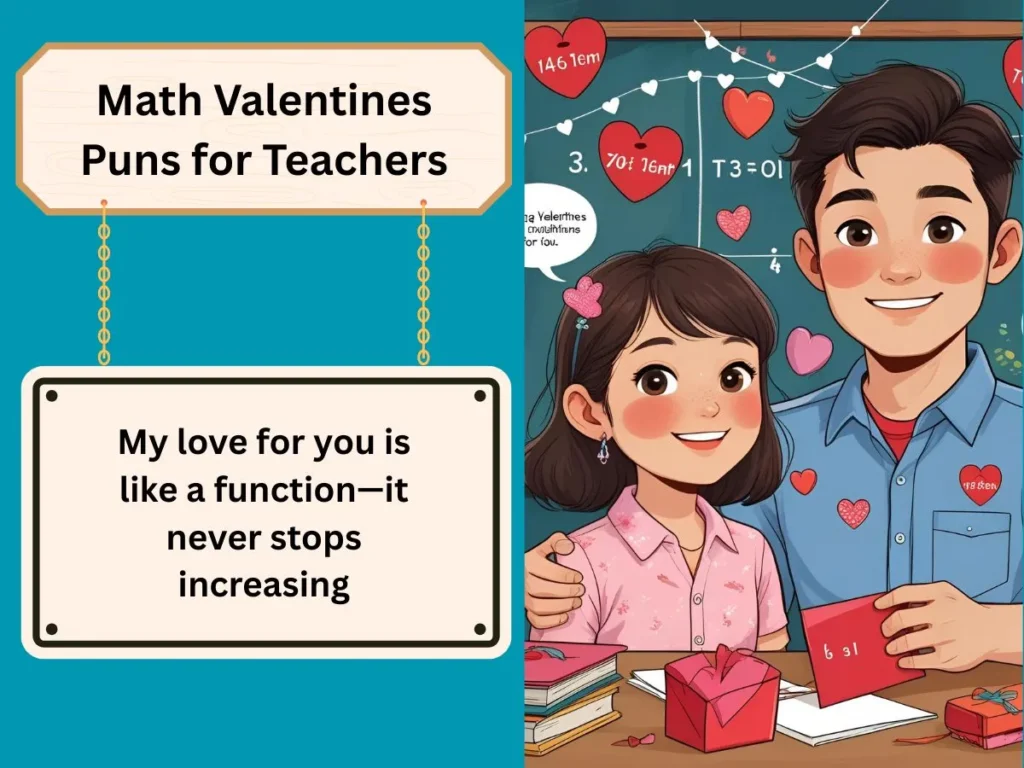 Math Valentines Puns for Teachers