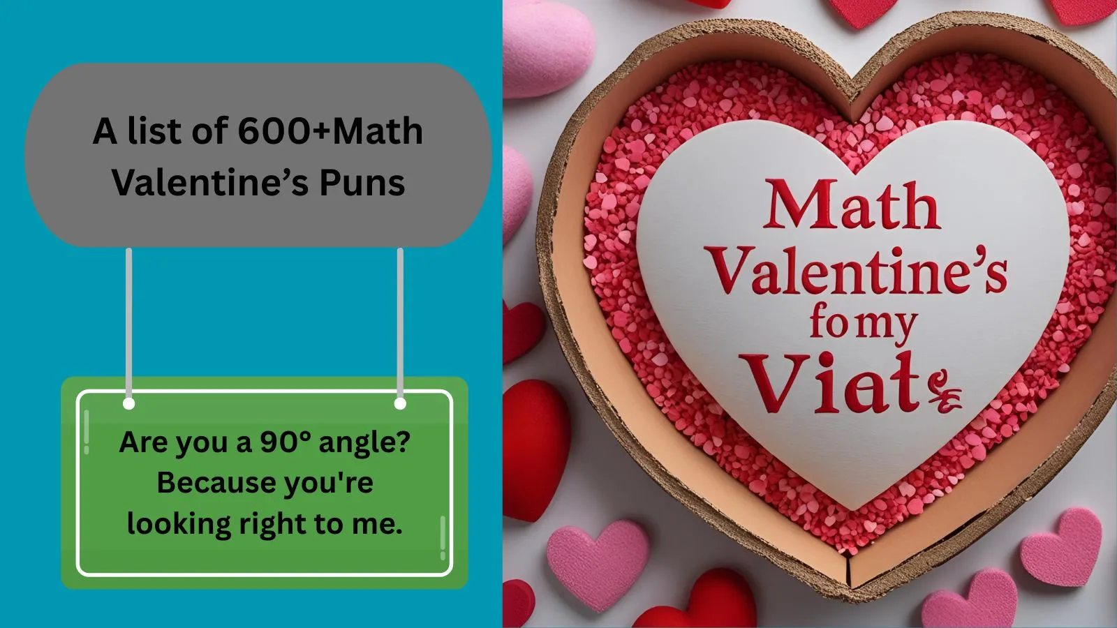 You are currently viewing 600+Math Valentine’s Puns That Add Up to Love