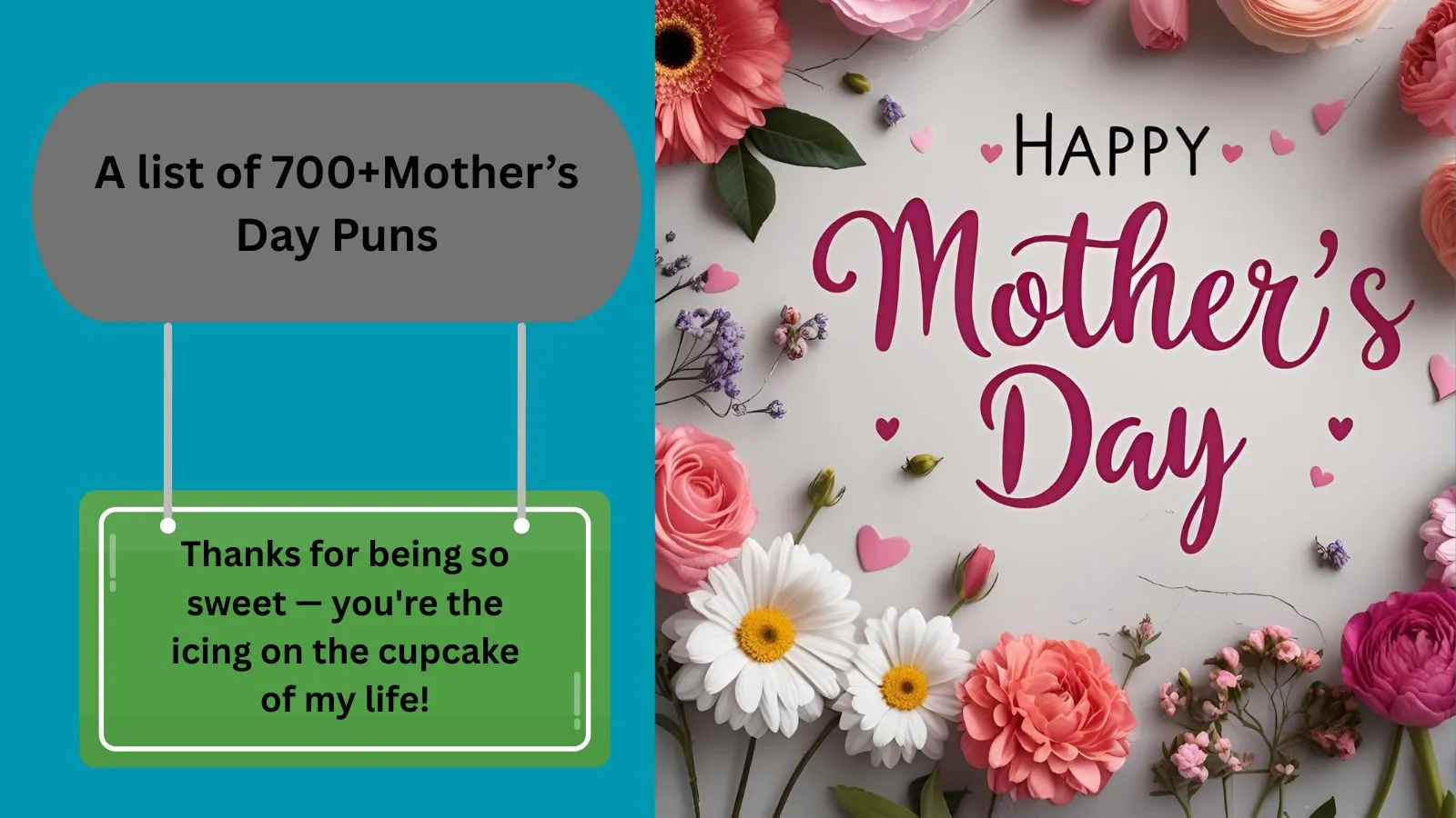 You are currently viewing 700+Hilarious Mother’s Day Puns to Brighten Her Day