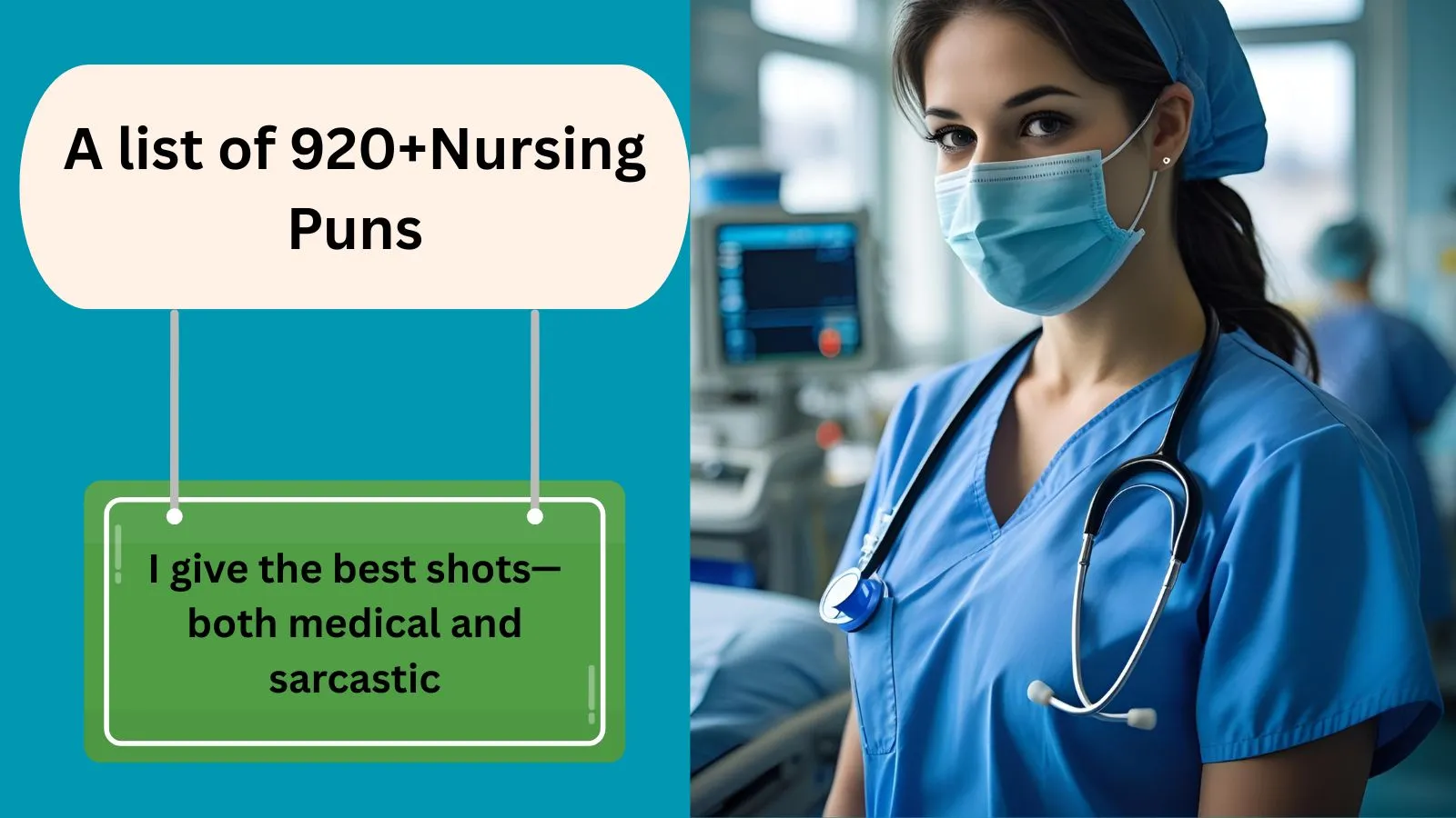 Read more about the article 920+Nursing Puns That Are Just What the Doctor Ordered