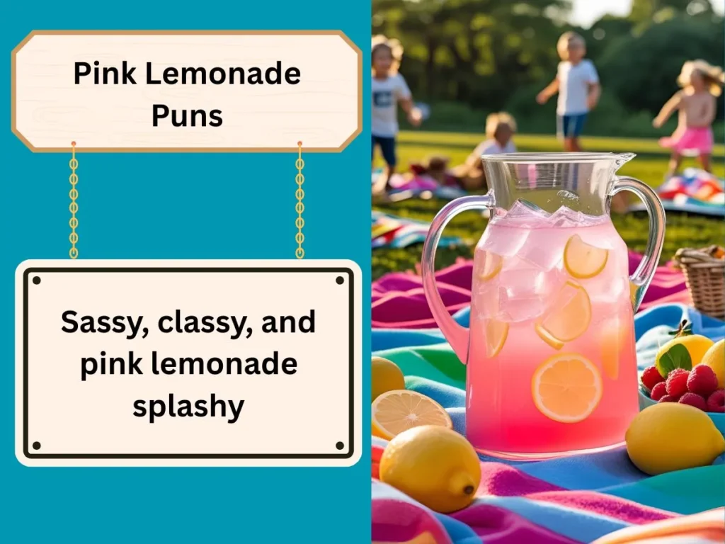 Pink Lemonade Puns