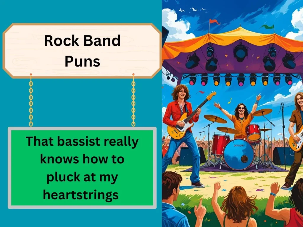 Rock Band Puns