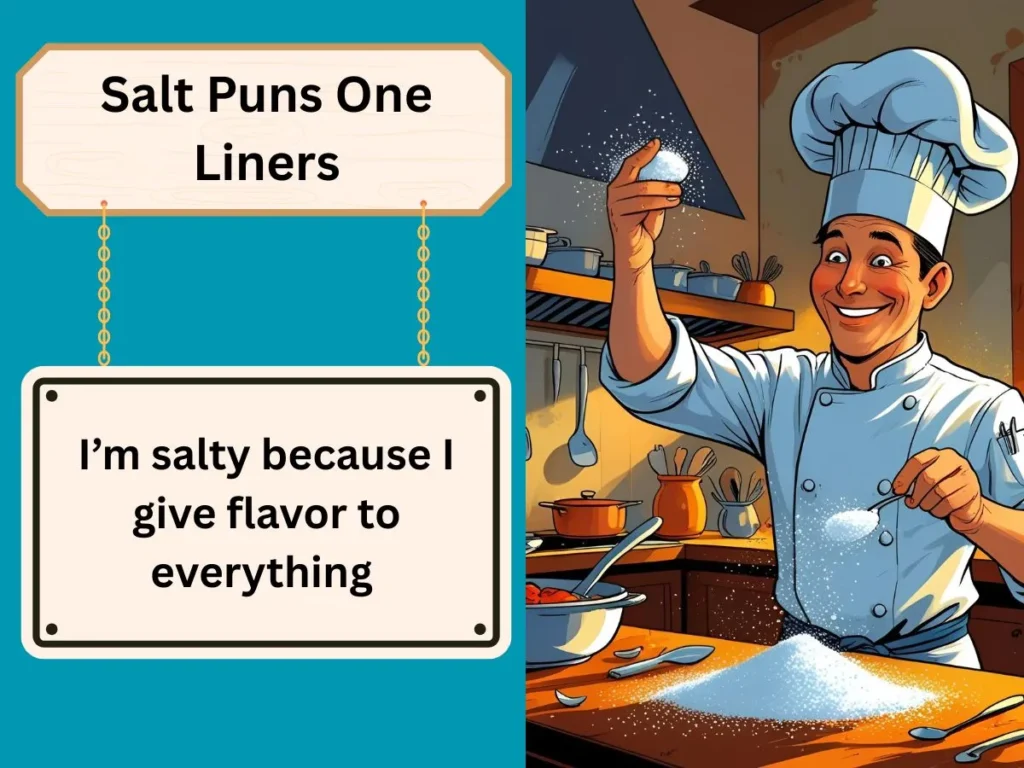 Salt Puns One Liners