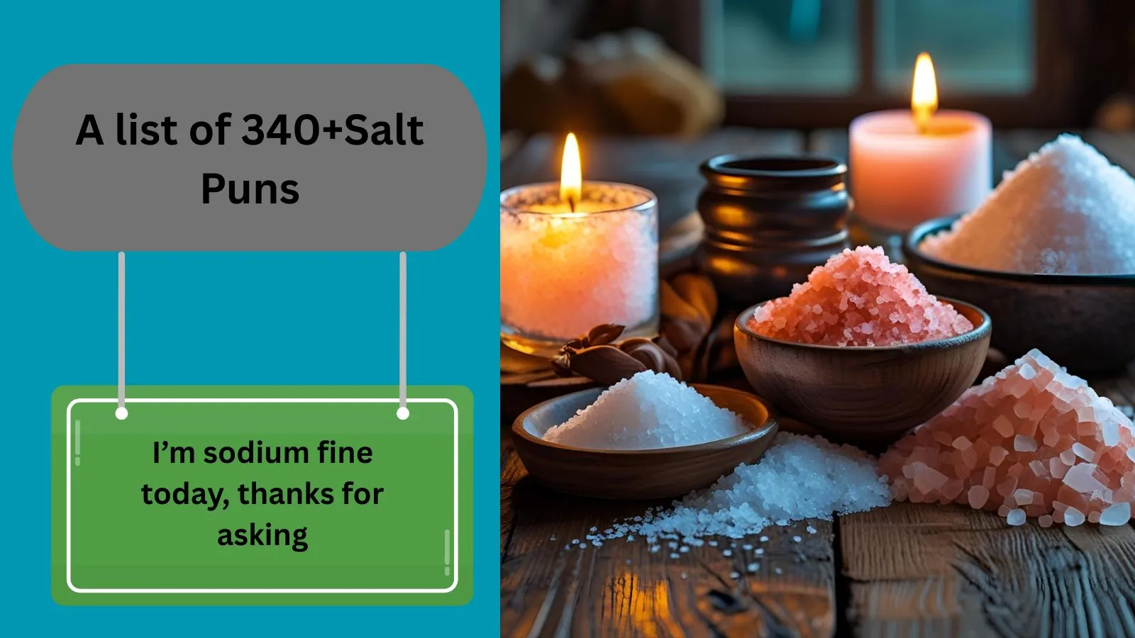 You are currently viewing 340+Salt Puns That’ll Season Your Sense of Humor 🧂 