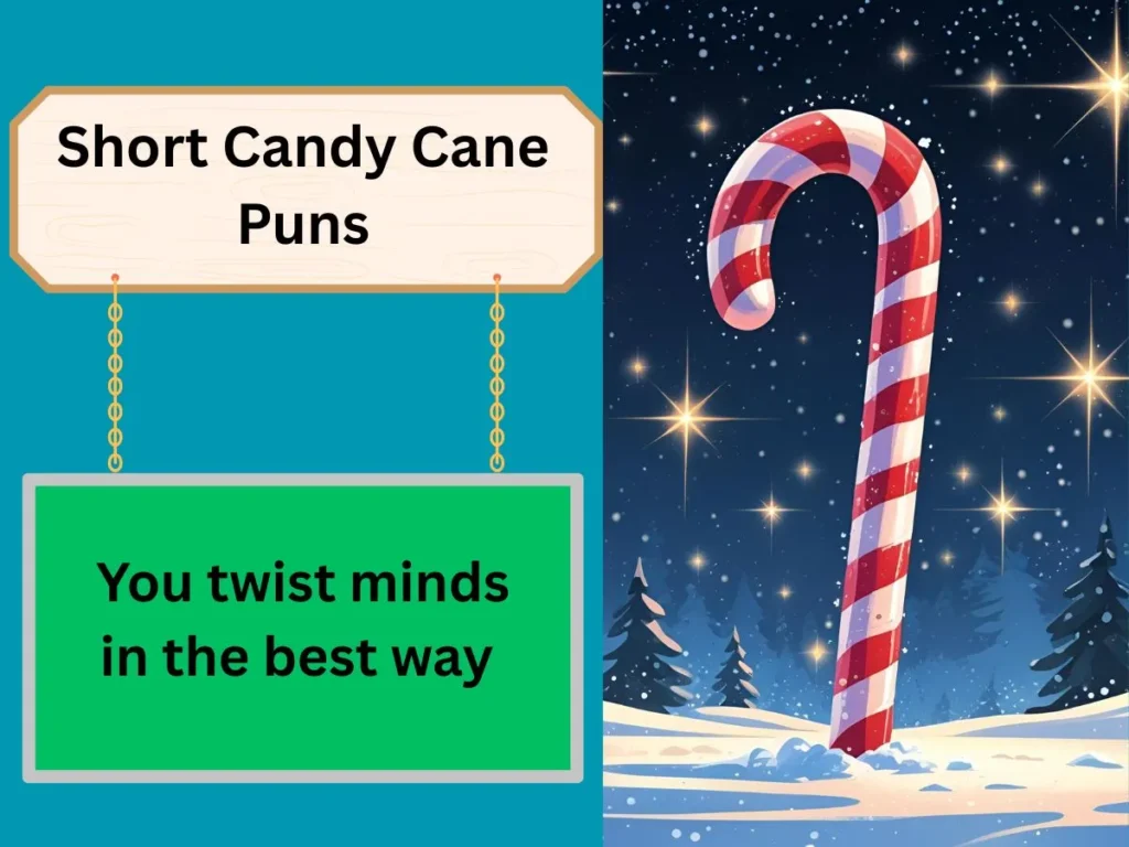 Short Candy Cane Puns