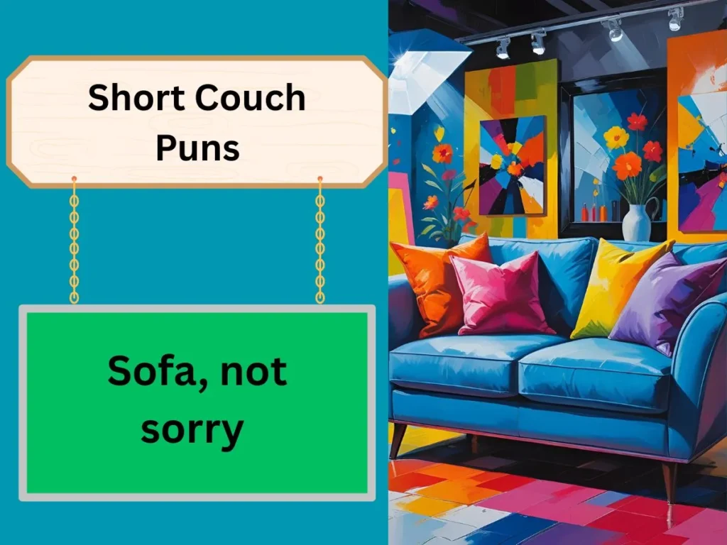 Short Couch Puns