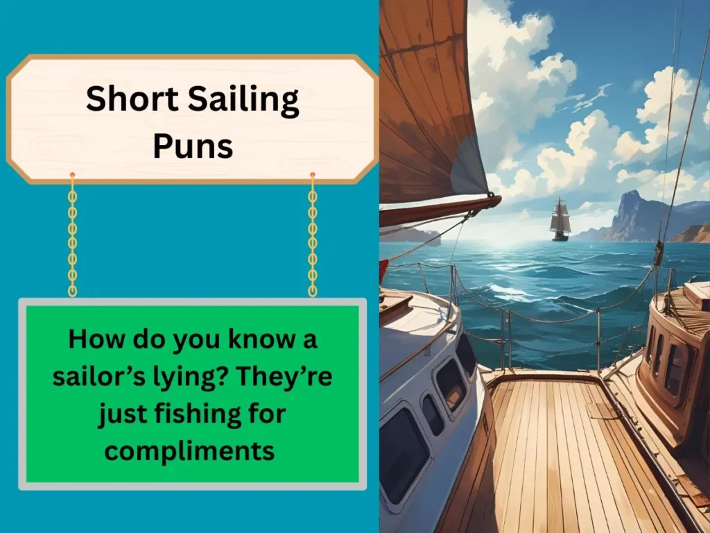 Short Sailing Puns