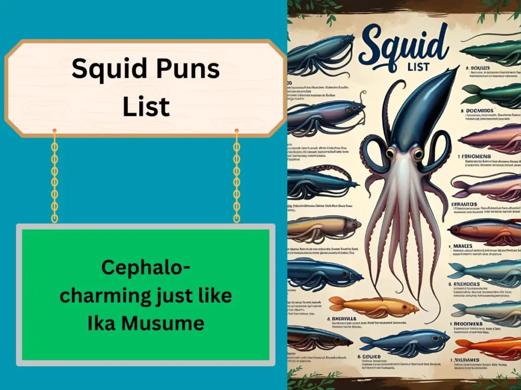Squid Puns List