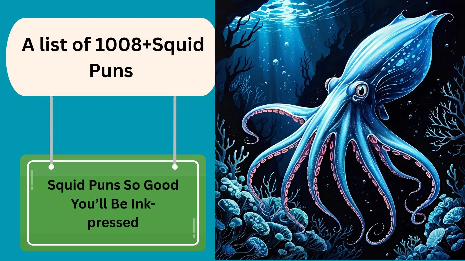 You are currently viewing 1008+Squid Puns So Good You’ll Be Ink-pressed