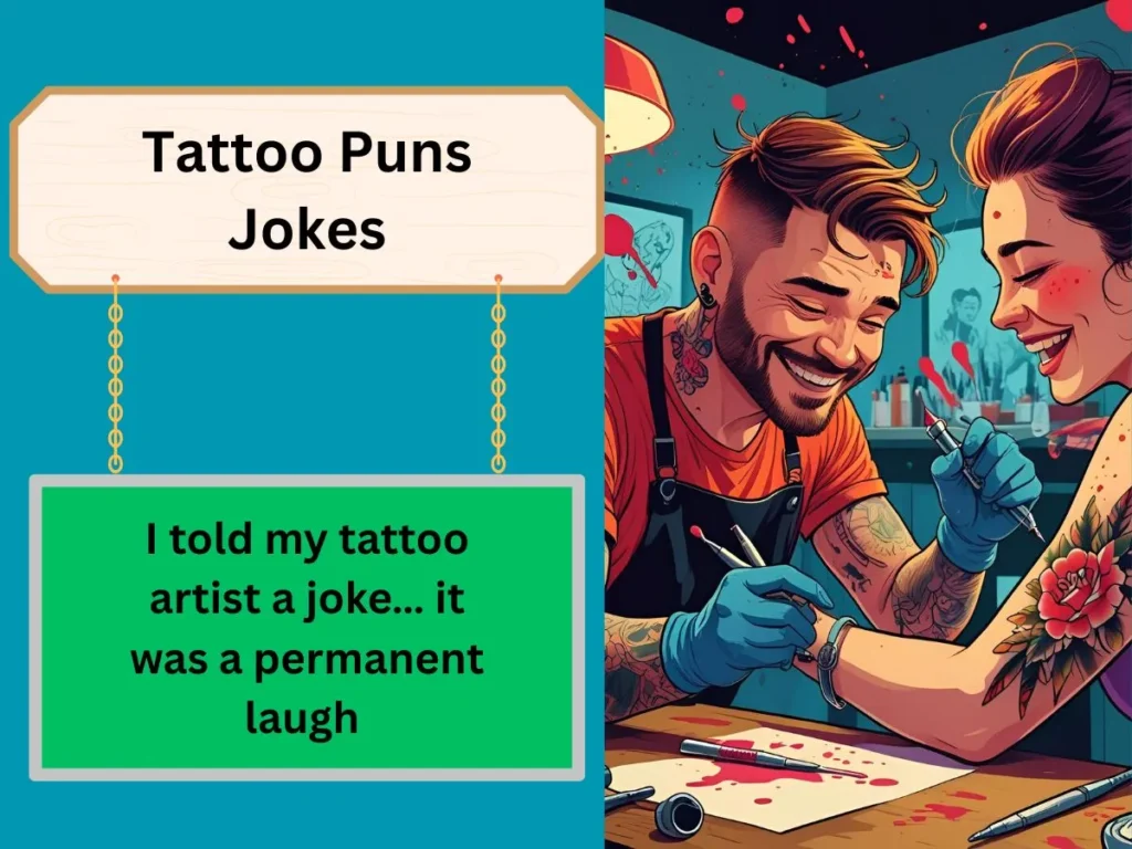 Tattoo Puns Jokes